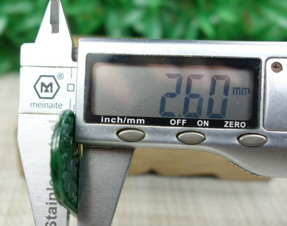 Certified Green 100% natural A jadeite jade Earring S925 Silver 镂空雕花耳坠 - Picture 9 of 12